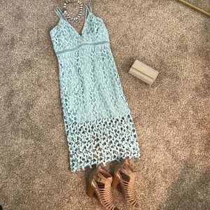 NWT Blue Lace Dress